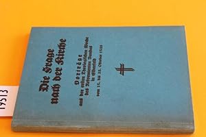 Die Frage nach der Kirche. Vorträge aus der ersten Theologischen Woche des Reformierten Bundes in...