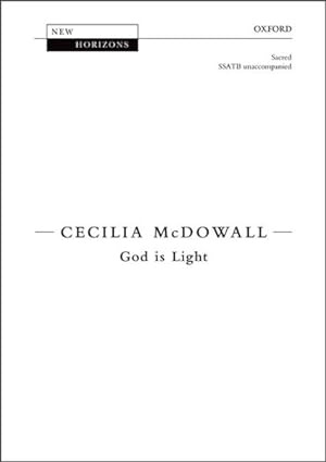 Seller image for God Is Light: Vocal Score for sale by GreatBookPrices