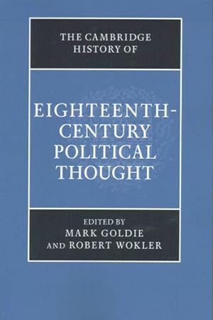 Imagen del vendedor de Cambridge History of Eighteenth-century Political Thought a la venta por GreatBookPrices