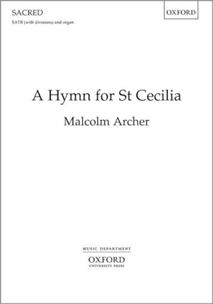 Seller image for A Hymn For St Cecilia: Vocal Score for sale by GreatBookPrices