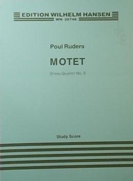 Motet, String Quartet No.3, Full Score