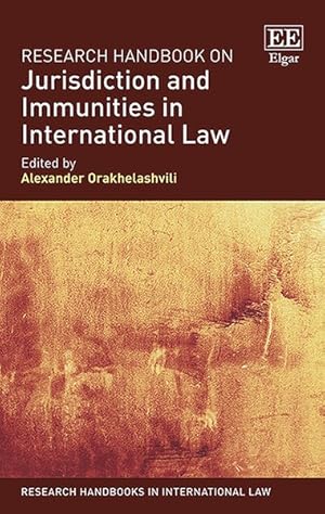 Seller image for Research Handbook on Jurisdiction and Immunities in International Law for sale by GreatBookPrices