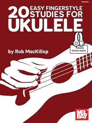 Imagen del vendedor de 20 Easy Fingerstyle Studies for Ukulele : Includes Online Audio a la venta por GreatBookPrices