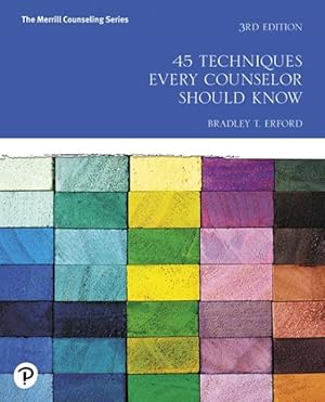 Seller image for 45 Techniques Every Counselor Should Know for sale by GreatBookPrices