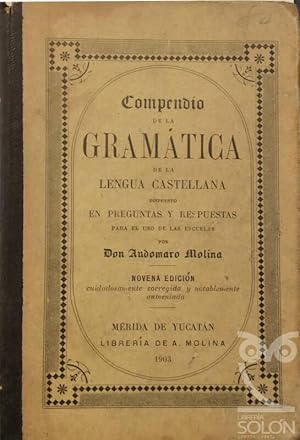 Compendio de la Grámatica de la lengua castellana