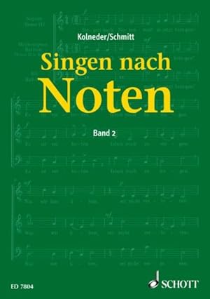 Immagine del venditore per Singen Nach Noten 2 : Vocal Studies venduto da GreatBookPrices