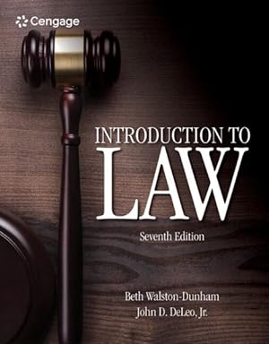 Imagen del vendedor de Introduction to Law a la venta por GreatBookPrices