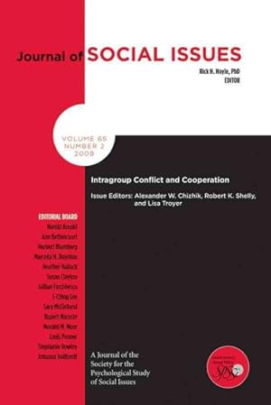 Seller image for Intragroup Conflict and Cooperation for sale by GreatBookPrices