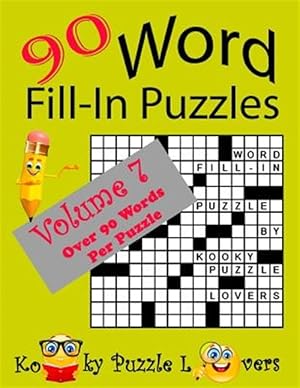 Bild des Verkufers fr Word Fill-in Puzzles, 90 Puzzles zum Verkauf von GreatBookPrices