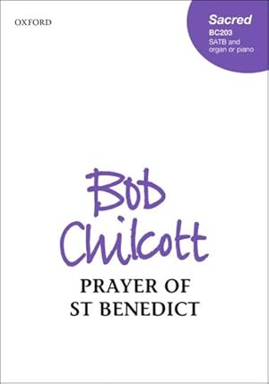 Bild des Verkufers fr Prayer Of St Benedict: Vocal Score zum Verkauf von GreatBookPrices
