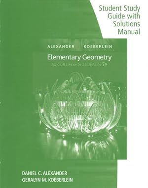 Seller image for Elementary Geometry for College Students for sale by GreatBookPrices