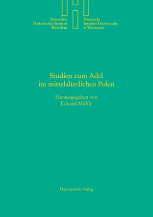 Seller image for Studien Zum Adel Im Mittelalterlichen Polen -Language: german for sale by GreatBookPrices