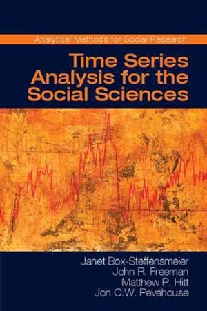 Imagen del vendedor de Time Series Analysis for the Social Sciences a la venta por GreatBookPrices