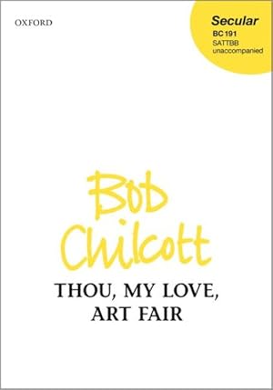 Seller image for Thou, My Love, Art Fair: Vocal Score for sale by GreatBookPrices