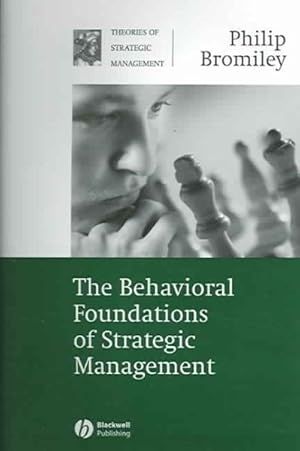 Seller image for Behavioral Foundations Of Strategic Management for sale by GreatBookPrices