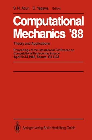 Seller image for Computational Mechanics 88 for sale by BuchWeltWeit Ludwig Meier e.K.