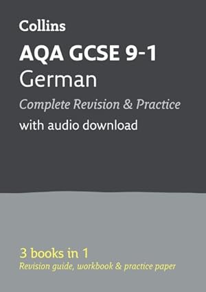 Bild des Verkufers fr Aqa Gcse 9-1 German All-in-one Complete Revision and Practice : Ideal for Home Learning, 2021 Assessments and 2022 Exams zum Verkauf von GreatBookPrices