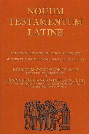 Seller image for Novum Testamentum Latine : Secundum Editionem Sancti Hieronymi -Language: latin for sale by GreatBookPrices
