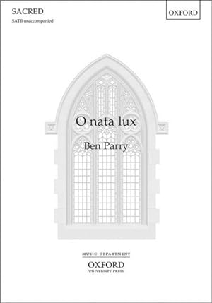 Seller image for O Nata Lux for sale by GreatBookPrices