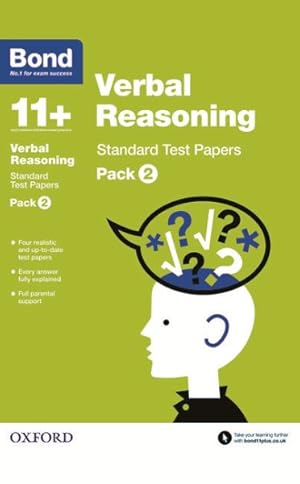 Seller image for Bond 11+: Verbal Reasoning: Standard Test Papers : Pack 2 for sale by GreatBookPrices