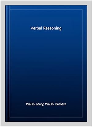 Imagen del vendedor de Verbal Reasoning a la venta por GreatBookPrices