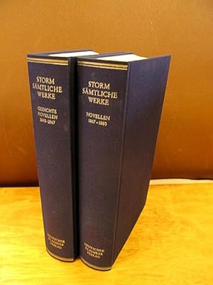 Sämtliche Werke 1 - 2 ( von 4 erschienenen Bänden ). Band1: Gedichte. Novellen 1848-1867 / Band 2...