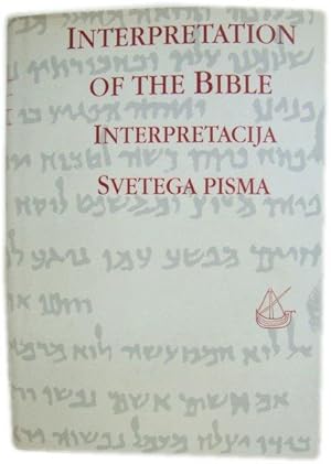 Interpretation of the Bible/Interpretacija Svetega Pisma