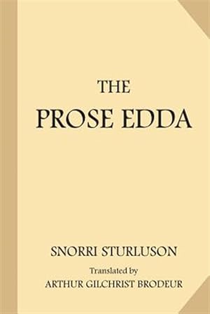 Immagine del venditore per Prose Edda venduto da GreatBookPrices