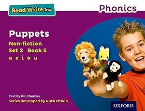 Seller image for Read Write Inc. Phonics: Purple Set 2 Non-fiction 5 Puppets for sale by GreatBookPrices