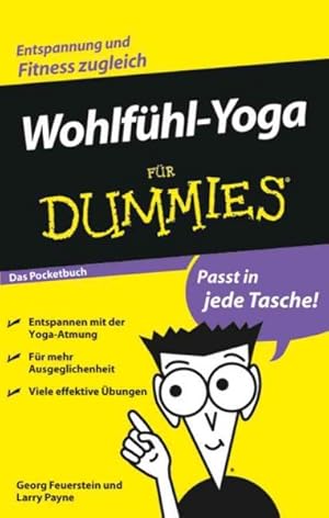 Image du vendeur pour Wohlfuhl-yoga Fur Dummies Das Pocketbuch -Language: german mis en vente par GreatBookPrices