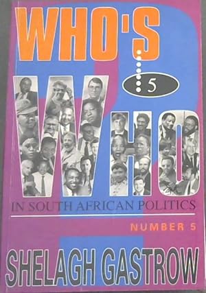 Bild des Verkufers fr Who's Who in South African Politics, No. 5 zum Verkauf von Chapter 1