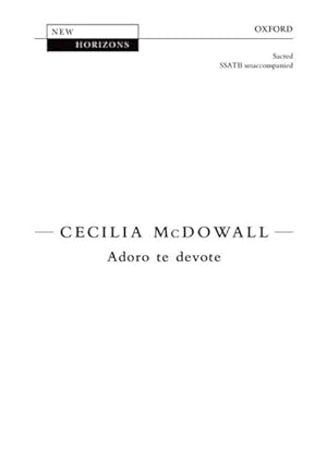 Seller image for Adoro Te Devote: Vocal Score for sale by GreatBookPrices