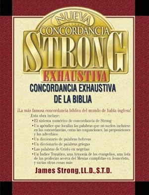 Bild des Verkufers fr Nueva Concordancia Strong Exhaustiva/New Exhausive Concordance of the Bible -Language: spanish zum Verkauf von GreatBookPrices