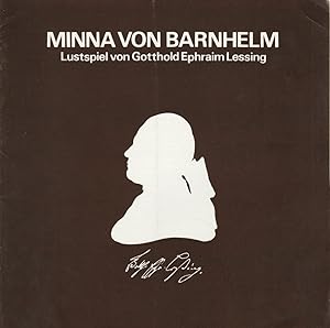 Seller image for Programmheft Minna von Barnhelm Premiere 258. Februar 1980 Spielzeit 1979 / 80 for sale by Programmhefte24 Schauspiel und Musiktheater der letzten 150 Jahre