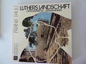 Bild des Verkufers fr Luthers Landschaft. Ortsgesprche - Zeitaufnahmen. Softcover zum Verkauf von Deichkieker Bcherkiste