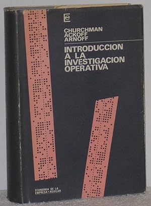 Seller image for Introduccin a la investigacin operativa for sale by Los libros del Abuelo