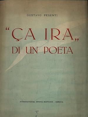 Bild des Verkufers fr Ca ira di un poeta zum Verkauf von Librodifaccia