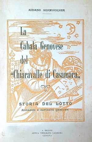 Seller image for La Cabala Genovese del Chiaravalle di Casamara for sale by Librodifaccia