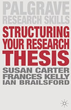 Seller image for Structuring Your Research Thesis for sale by GreatBookPrices