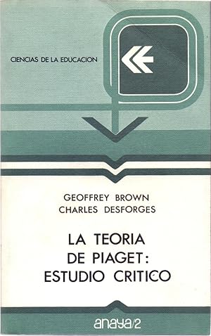 Seller image for LA TEORIA DE PIAGET: ESTUDIO CRITICO for sale by Libreria 7 Soles