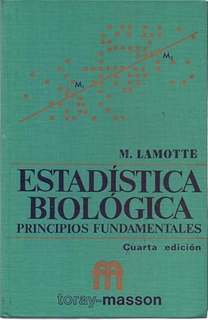 Seller image for ESTADISTICA BIOLOGICA, PRINCIOS FUNDAMENTALES for sale by Libreria 7 Soles