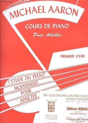 Immagine del venditore per Cours de piano pour adultes - Premier livre - L'etude du piano modernise pour adultes - venduto da Le-Livre