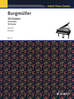 Immagine del venditore per 18 Etudes Op. 109 : Piano Solo venduto da GreatBookPrices