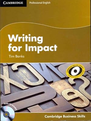 Image du vendeur pour Writing for Impact mis en vente par GreatBookPrices