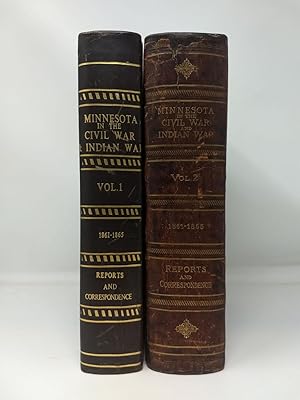 Bild des Verkufers fr MINNESOTA IN THE CIVIL AND INDIAN WARS 1861-1865 : TWO VOLUMES, COMPLETE zum Verkauf von Aardvark Rare Books, ABAA