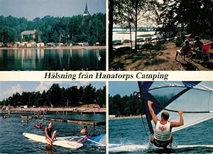 Postkarte Carte Postale Hälsning Hanatorps Camping