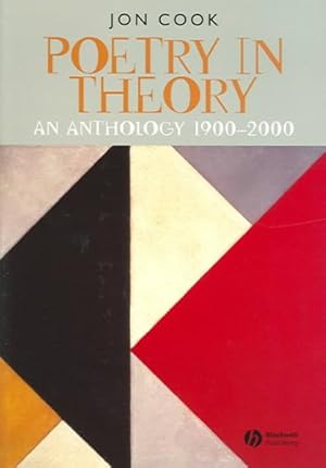 Imagen del vendedor de Poetry in Theory : An Anthology, 1900-2000 a la venta por GreatBookPrices