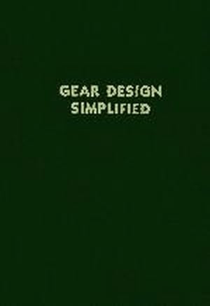 Image du vendeur pour Gear Design Simplified mis en vente par GreatBookPrices