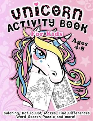 Imagen del vendedor de Unicorn Activity Book for Kids Ages 4-8: Fantastic Beautiful Unicorns a la venta por GreatBookPrices