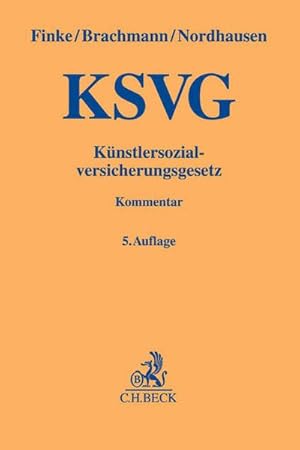 Imagen del vendedor de Knstlersozialversicherungsgesetz a la venta por BuchWeltWeit Ludwig Meier e.K.